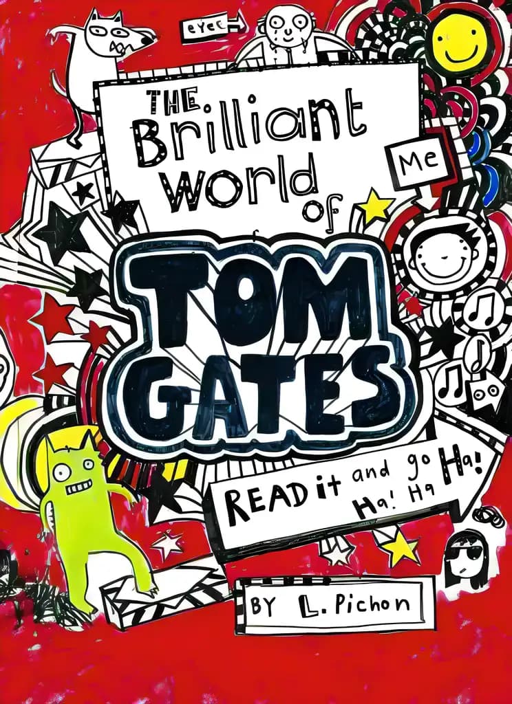 Find out why The Brilliant World of Tom Gates is loved by readers Book cover of 'The Brilliant World of Tom Gates'
