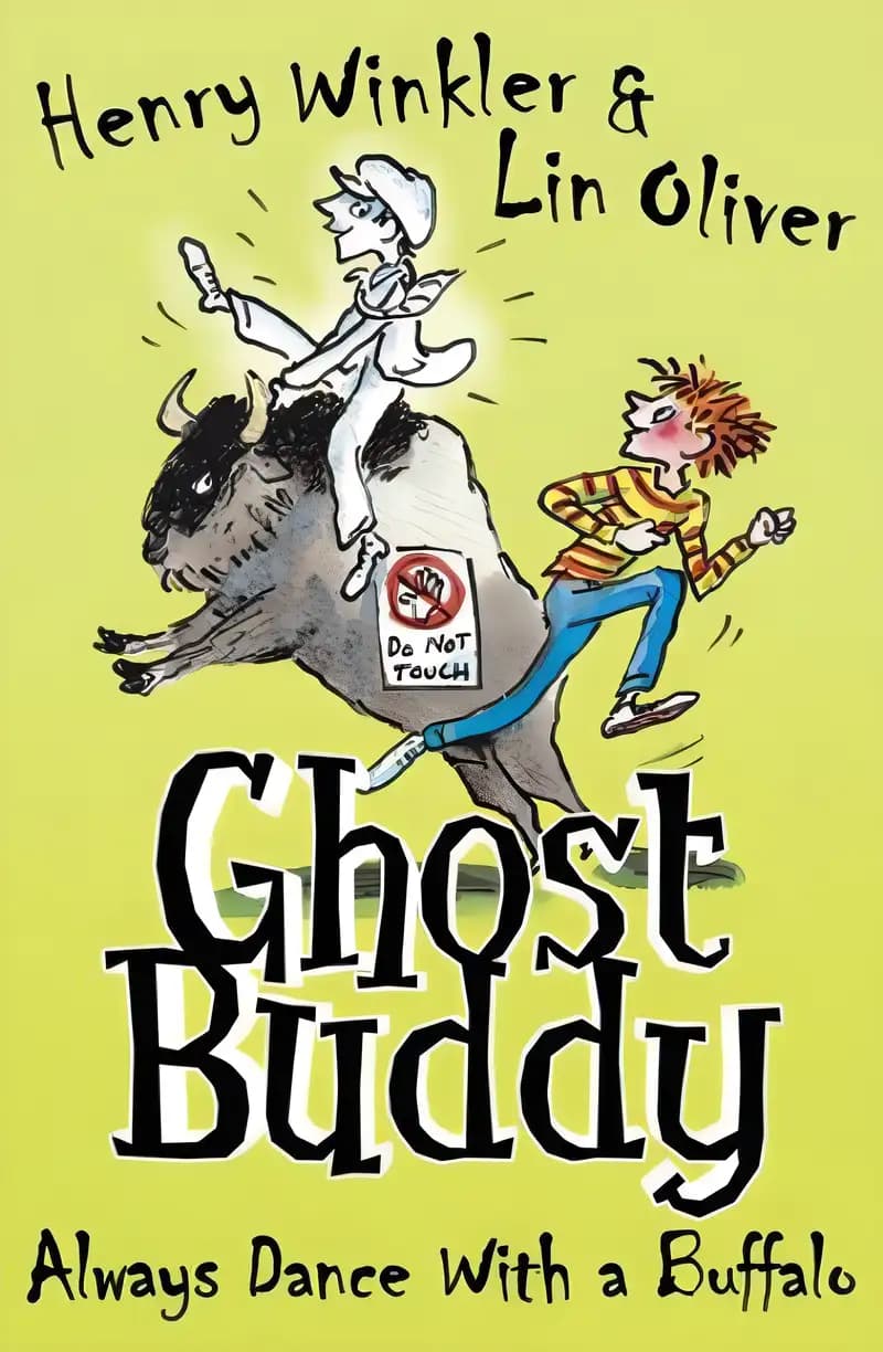 Why readers love Always Dance with a Hairy Buffalo (Ghost Buddy #4) – Find out now Book cover of 'Always Dance with a Hairy Buffalo (Ghost Buddy #4)'