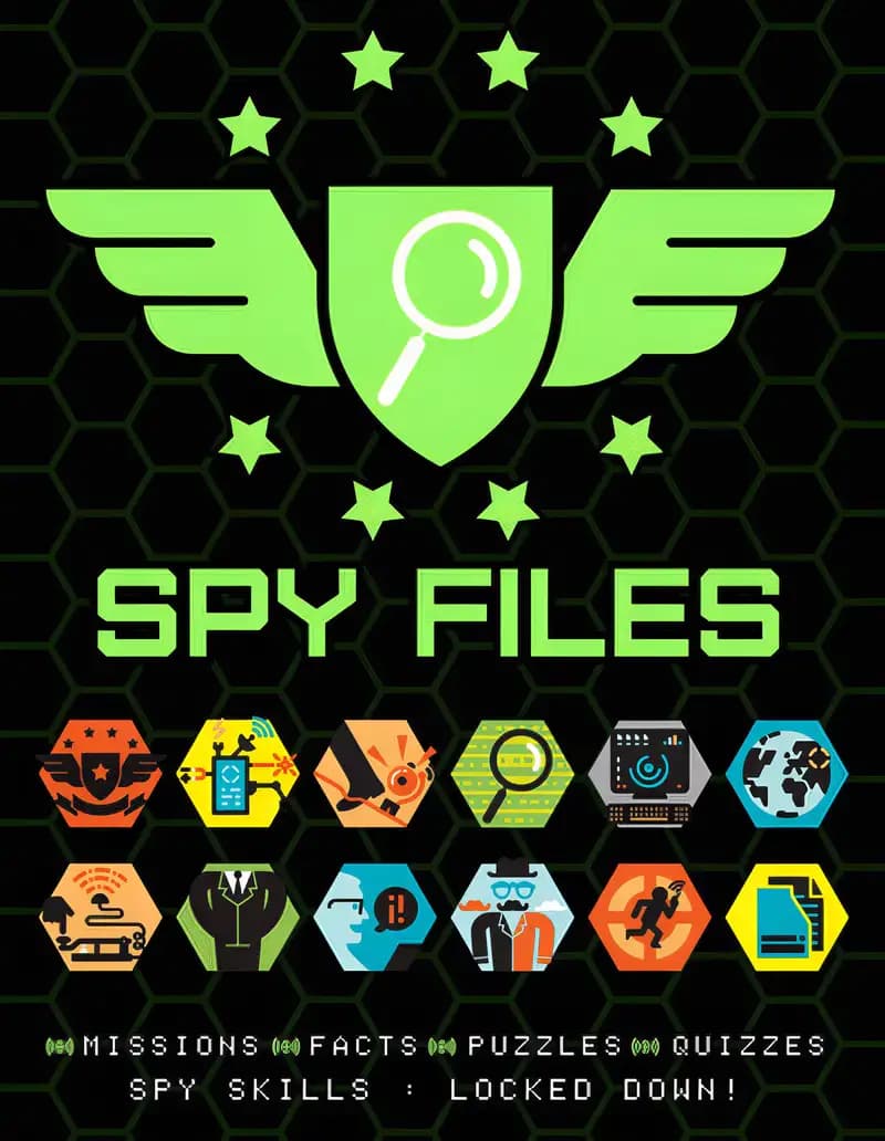 Book cover of 'Spy Files: Spy Skills - Locked Down (Journal)'