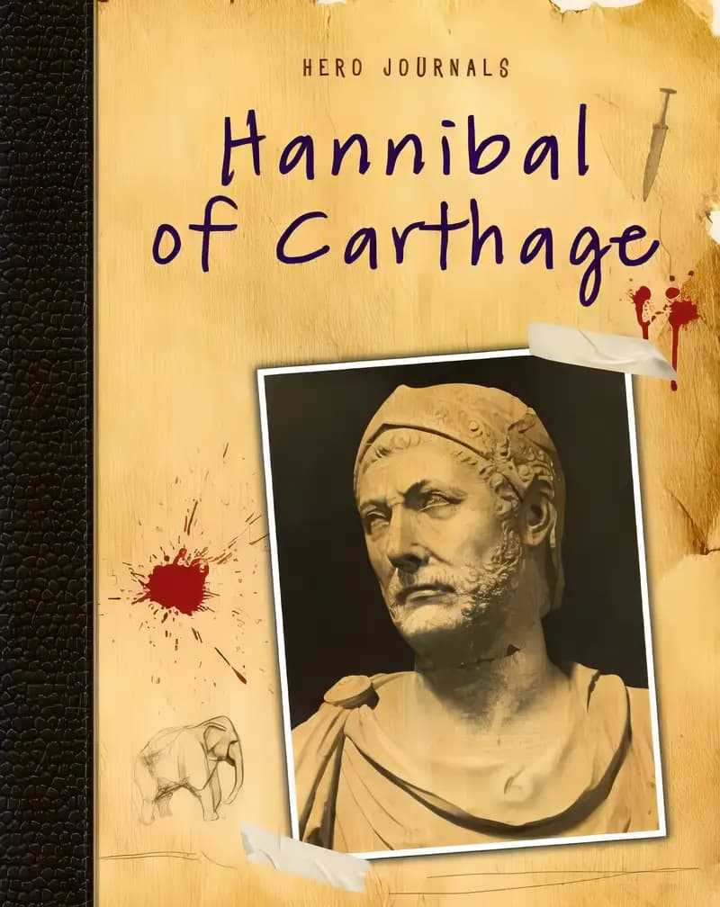 Book cover of 'Hannibal of Carthage (Hero Journals)'