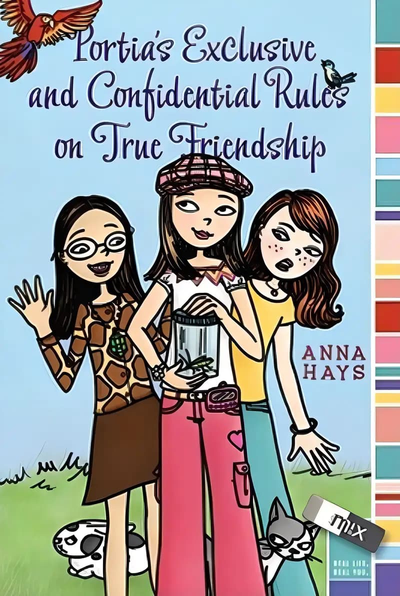 Book cover of 'Portia's Exclusive and Confidential Rules on True Friendship (mix)'