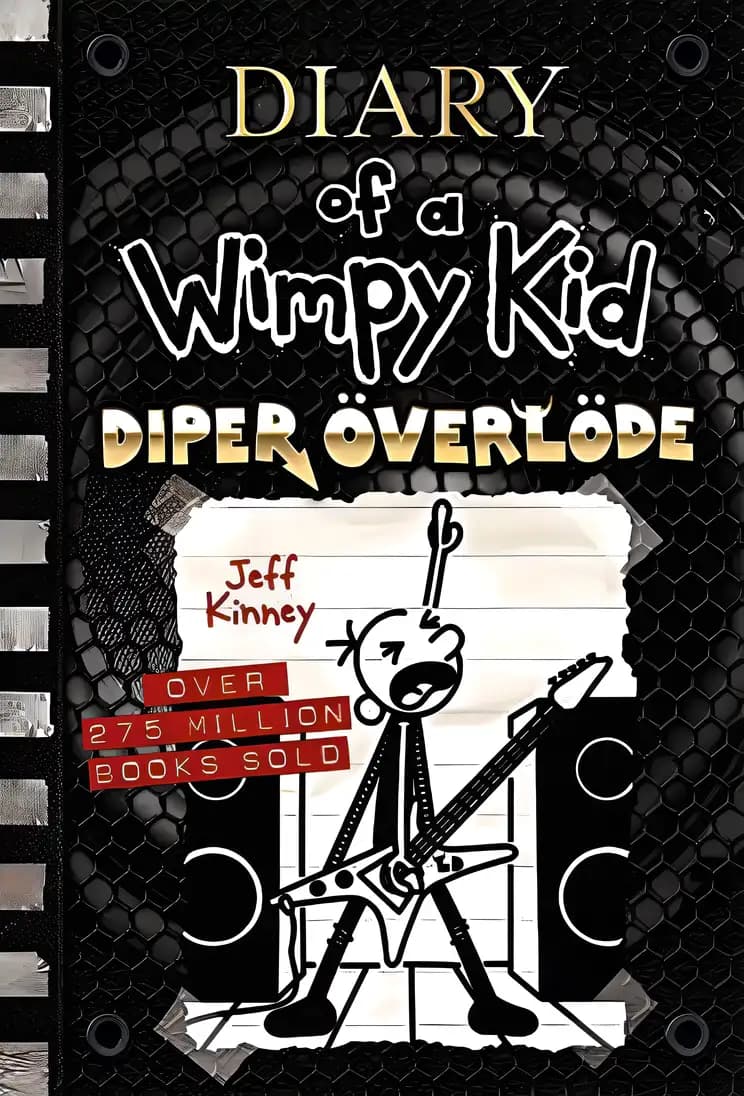 Discover Diper Överlöde and its adventures Book cover of 'Diper Överlöde'