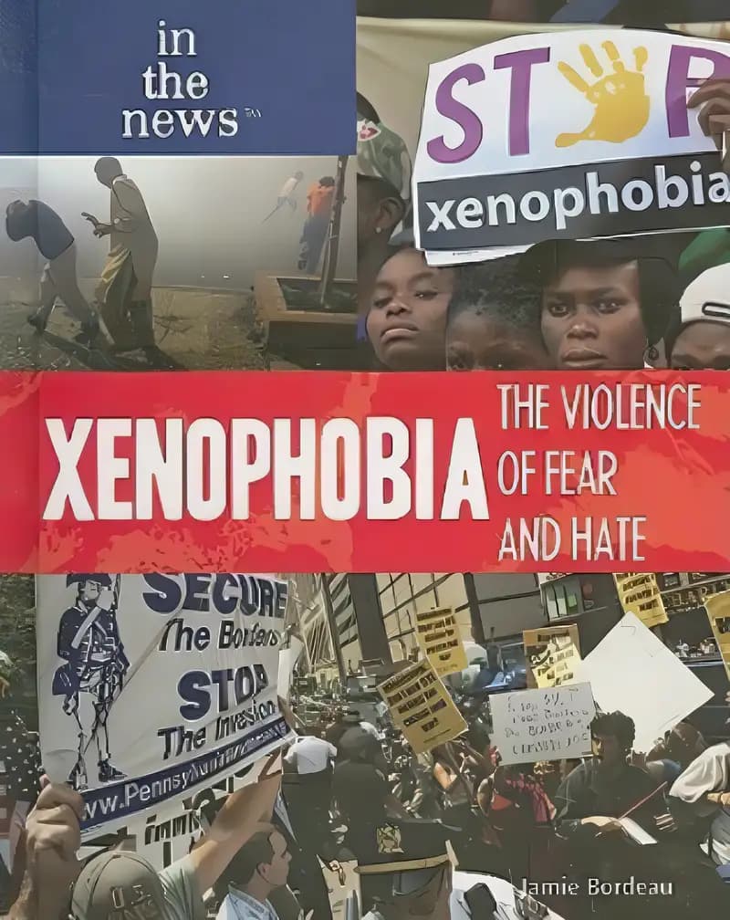 Book cover of 'Xenophobia: The Violence of Fear and Hate (In the News)'