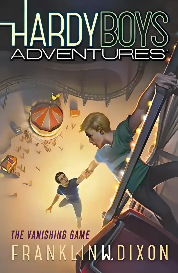 Uncover the story behind The Vanishing Game Book cover of 'The Vanishing Game'