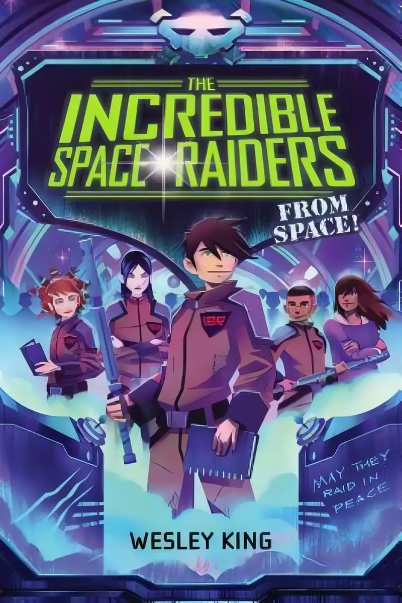 Book cover of 'The Incredible Space Raiders from Space!'