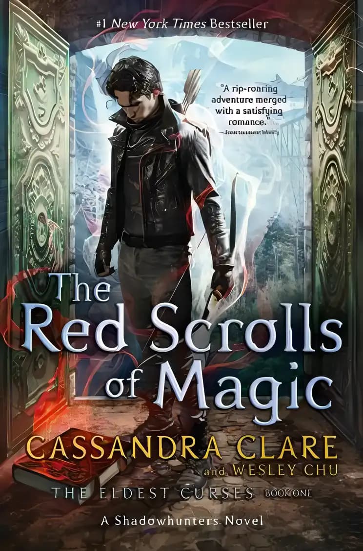 Book cover of 'The Red Scrolls of Magic'