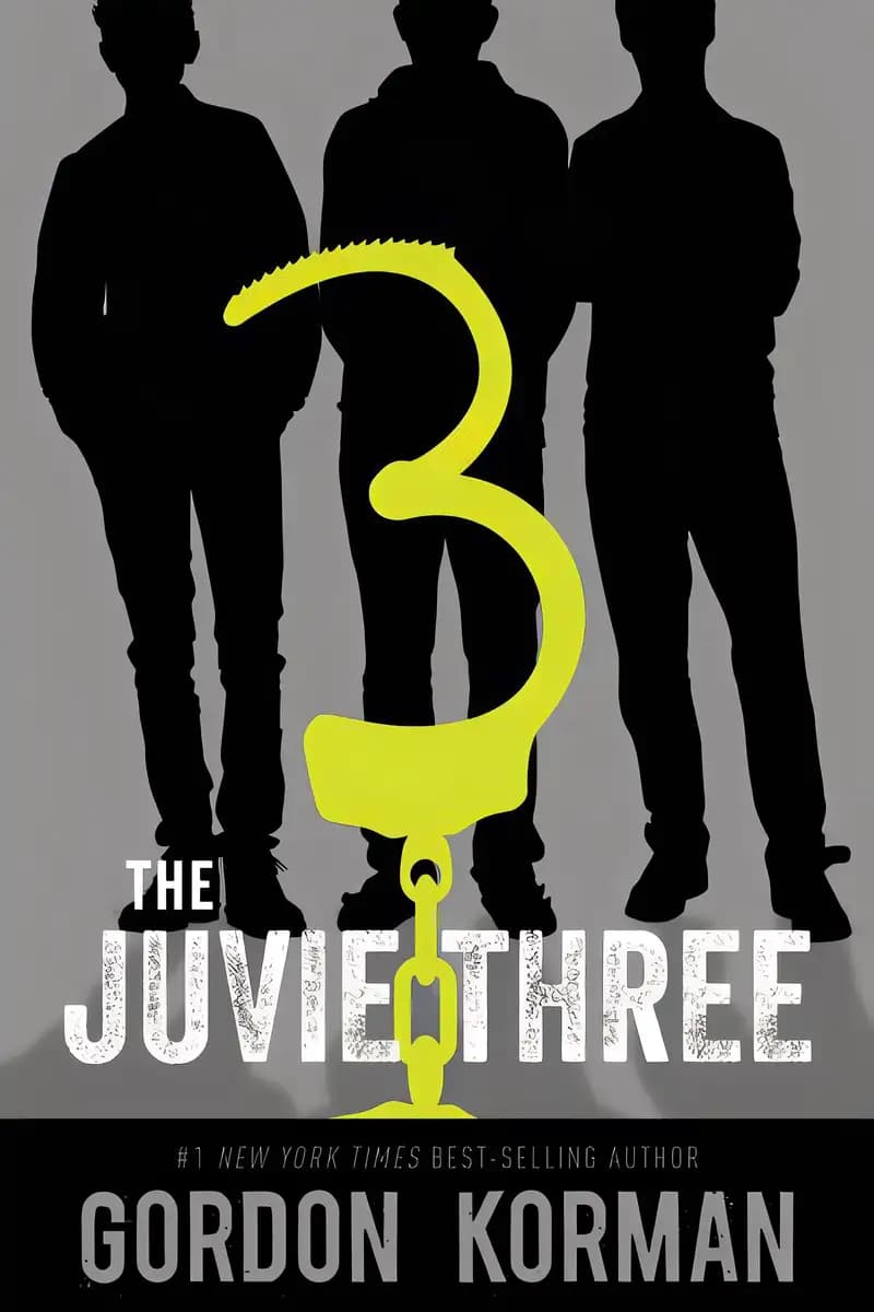 All you need to know about The Juvie Three Book cover of 'The Juvie Three'