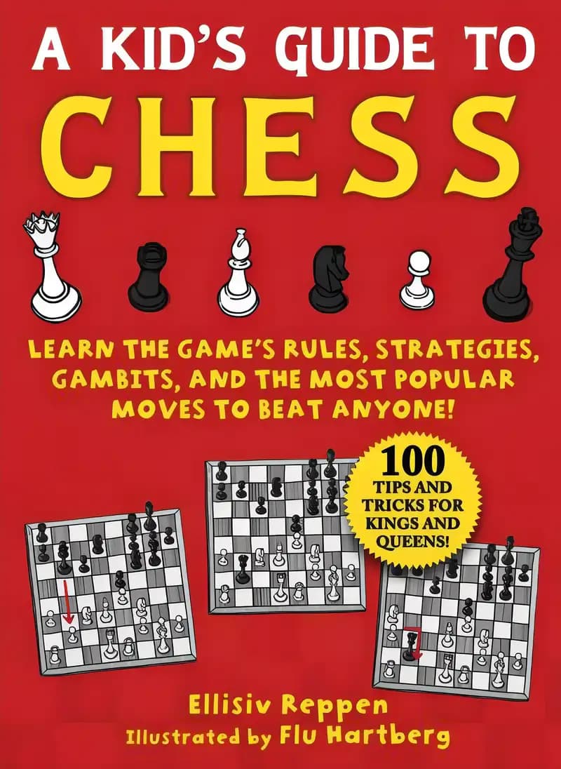 Book cover of 'Your Move, Grandpa! Chess for Kids: Master the Rules, Solve Puzzles, and Win the Game with Proven Tactics & Strategies, From Openings to Endgames'