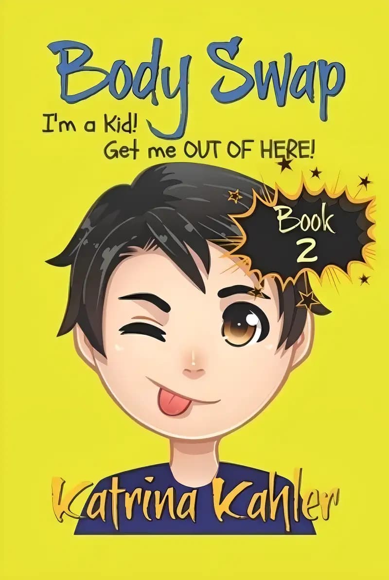 Why readers love BODY SWAP - Book 2: I'm a Kid! Get Me Out of Here!!! – Find out now Book cover of 'BODY SWAP - Book 2: I'm a Kid! Get Me Out of Here!!!'