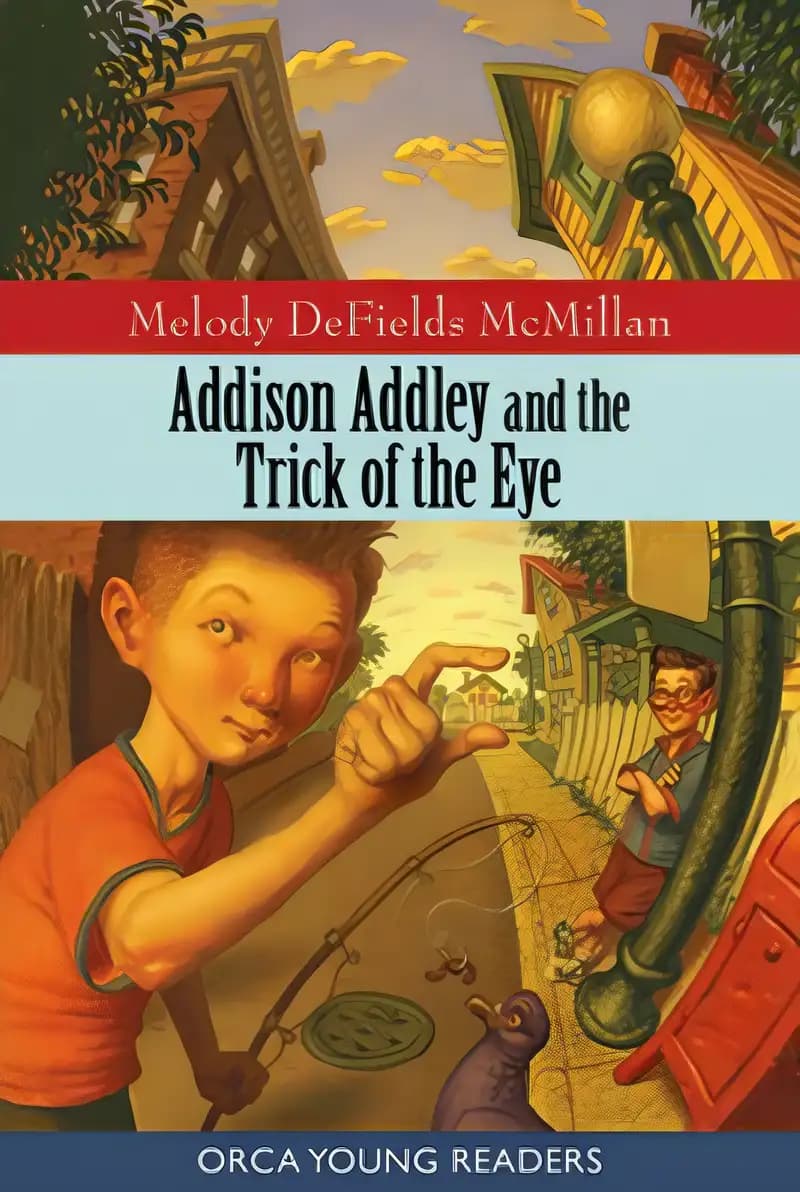 Book cover of 'Addison Addley and the Trick of the Eye (Orca Young Readers)'