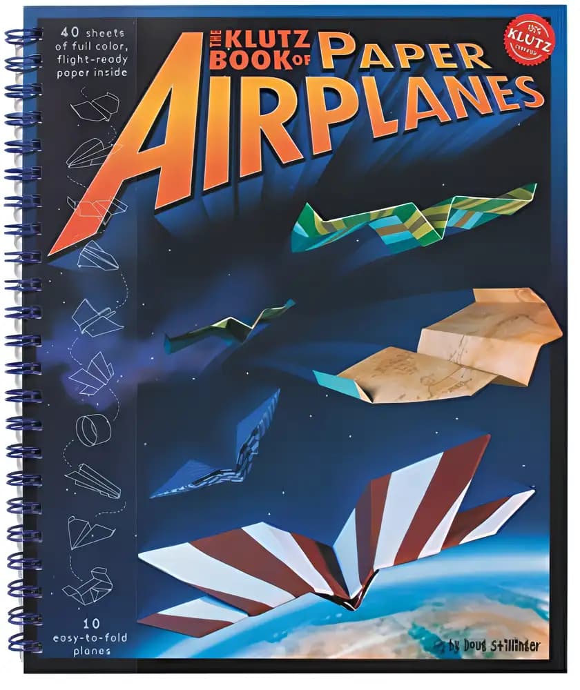 Everything you need to know about Klutz Book of Paper Airplanes Craft Kit Book cover of 'Klutz Book of Paper Airplanes Craft Kit'