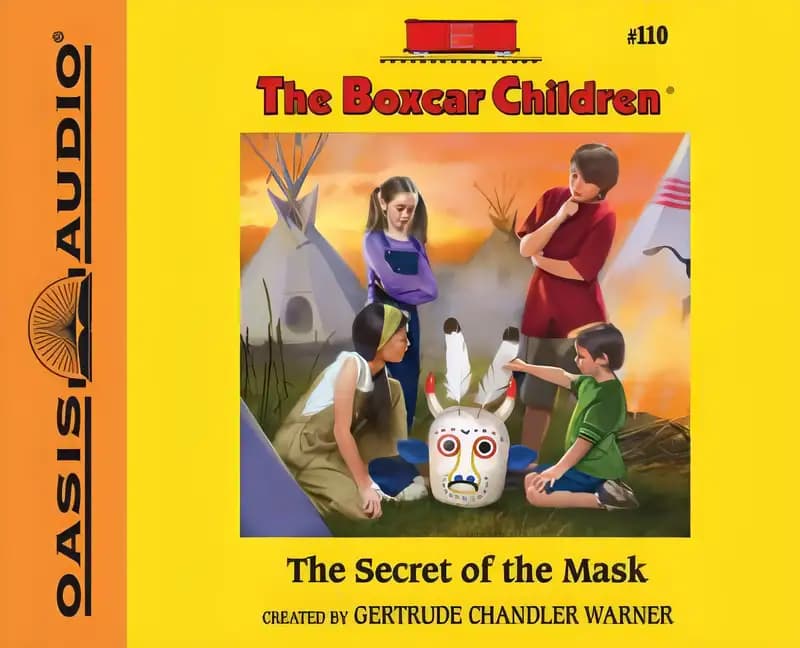 Read the full story of The Secret of the Mask (The Boxcar Children Mysteries) Book cover of 'The Secret of the Mask (The Boxcar Children Mysteries)'