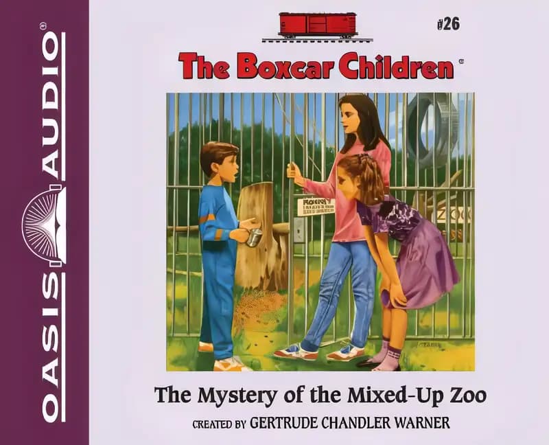 Everything you need to know about The Mystery of the Mixed-up Zoo (Boxcar Children Mysteries, 26) Book cover of 'The Mystery of the Mixed-up Zoo (Boxcar Children Mysteries, 26)'