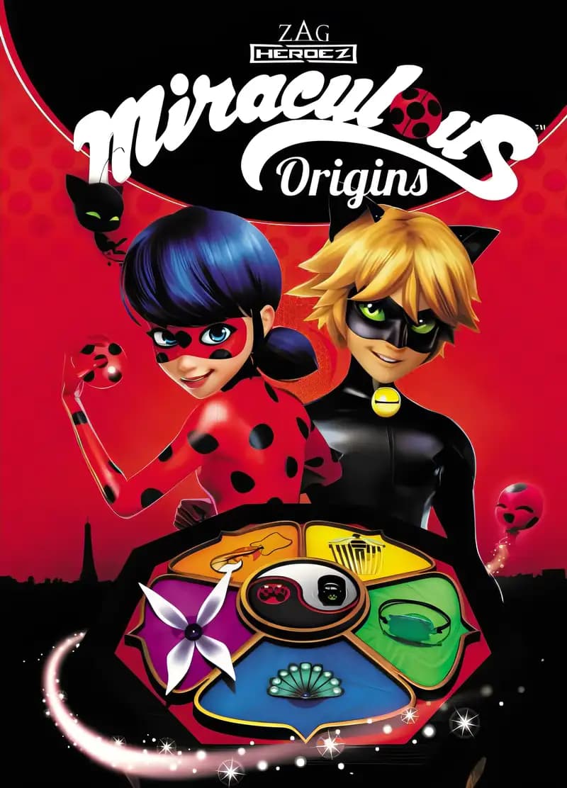 Book cover of 'Miraculous: Origins'