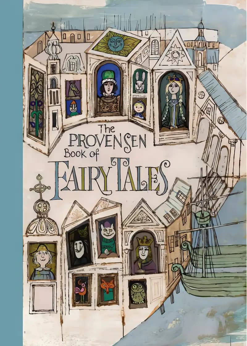 Book cover of 'The Provensen Book of Fairy Tales'
