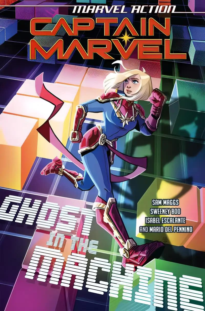 What makes Marvel Action Captain Marvel: Ghost In The Machine (Marvel Action Captain Marvel (2021)) a must-read? Book cover of 'Marvel Action Captain Marvel: Ghost In The Machine (Marvel Action Captain Marvel (2021))'