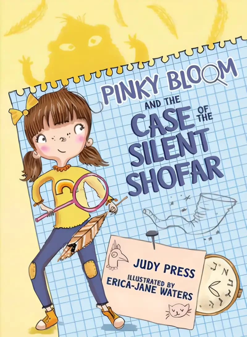 Book cover of 'Pinky Bloom and the Case of the Silent Shofar'