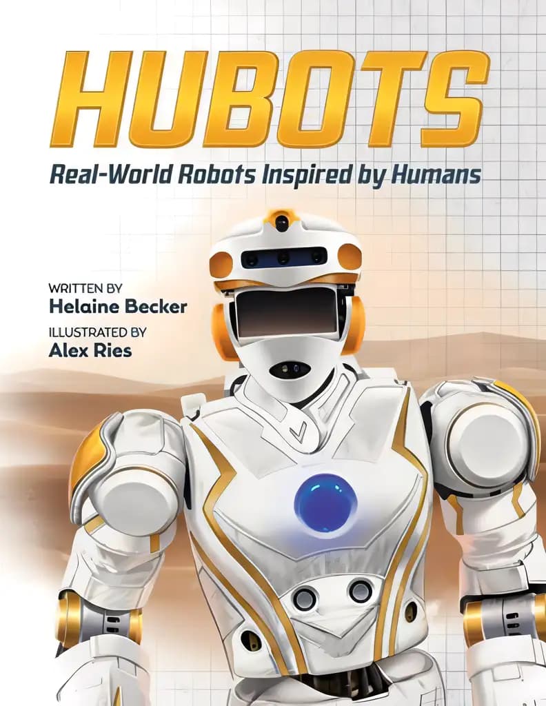 Book cover of 'Hubots: Real-World Robots Inspired by Humans'