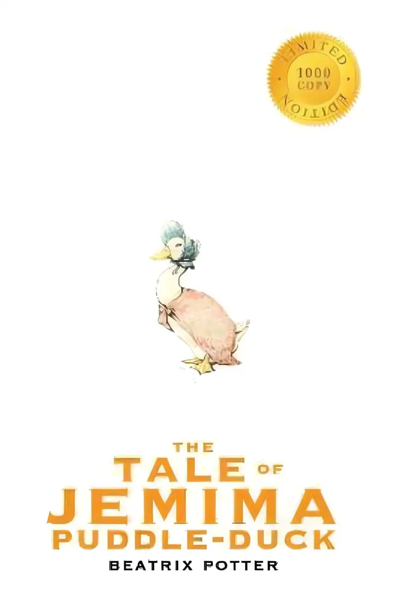 Get the details on The Tale of Jemima Puddle-Duck (children's picture book) here Book cover of 'The Tale of Jemima Puddle-Duck (children's picture book)'