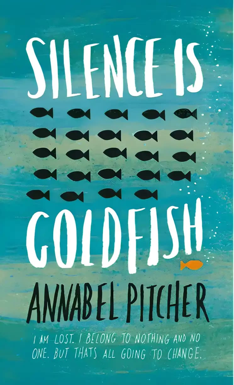Book cover of 'Silence is Goldfish'
