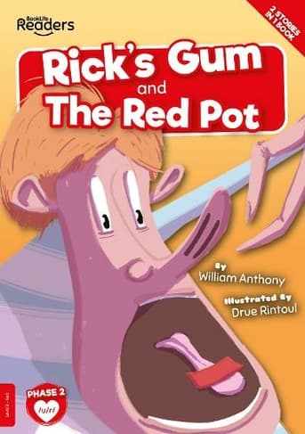 Book cover of 'Rick's Gum and The Red Pot'