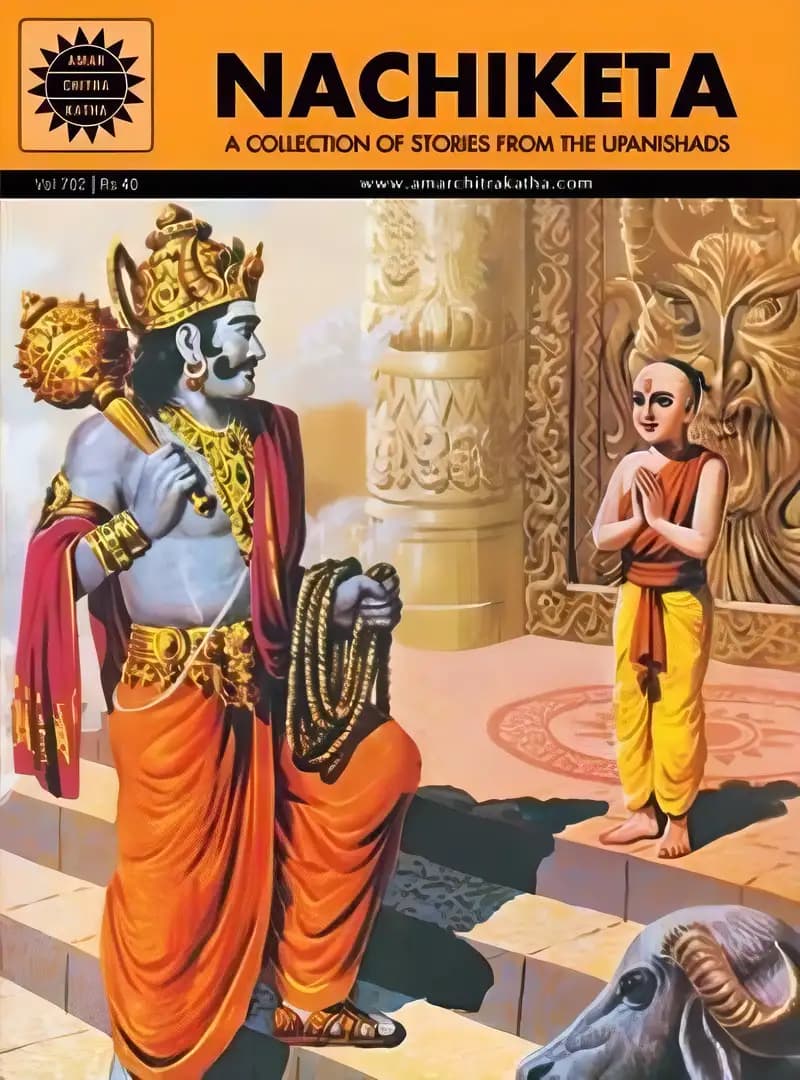 Book cover of 'Nachiketa A Collections of the Stories from the Upanishads'
