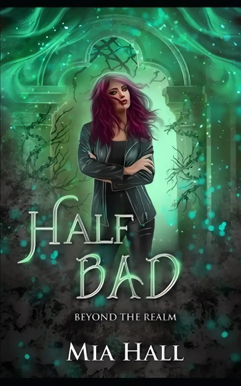 Book cover of 'Half Bad: A Dragons vs Elves vs Humans Coming of Age Fantasy (Beyond the Realm Book 1)'